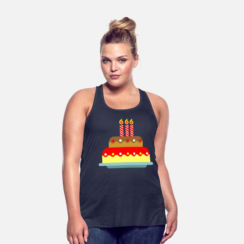 Birthday cake with candles