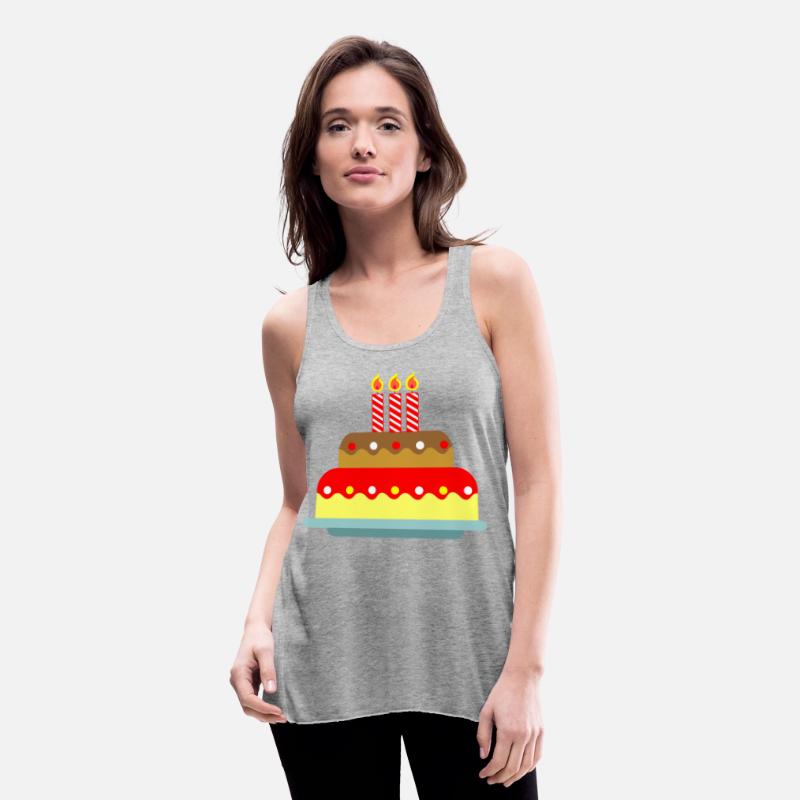 Birthday cake with candles