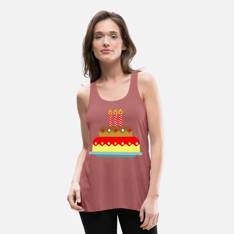 Birthday cake with candles