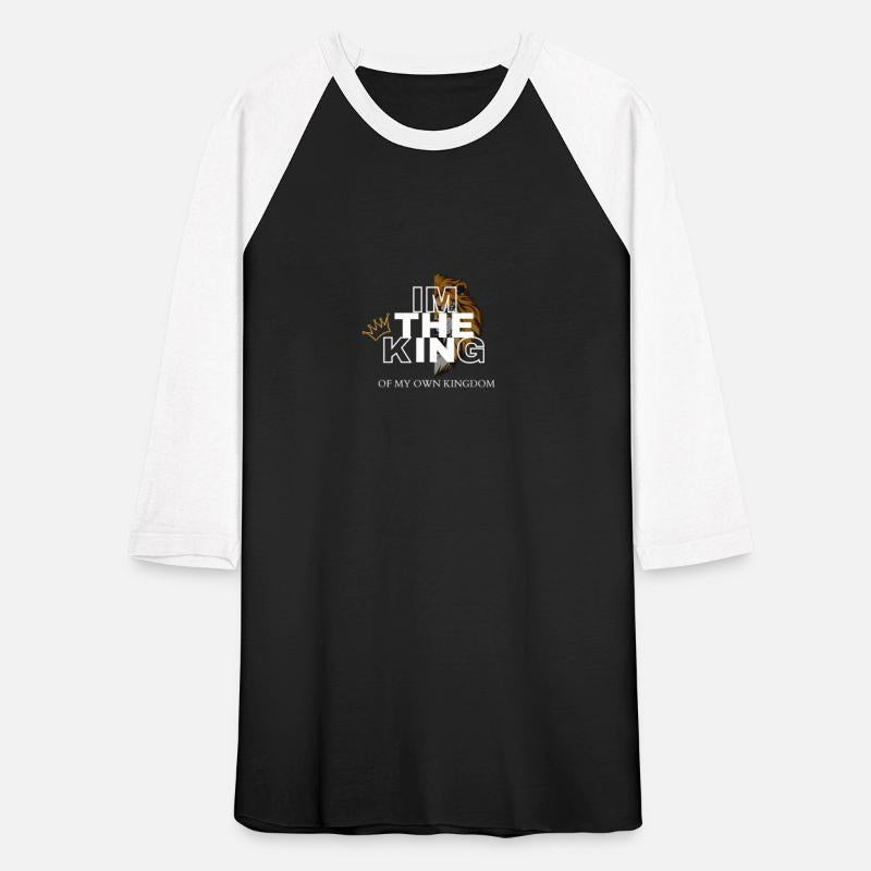 Black And White I am the king Modern T Shirt