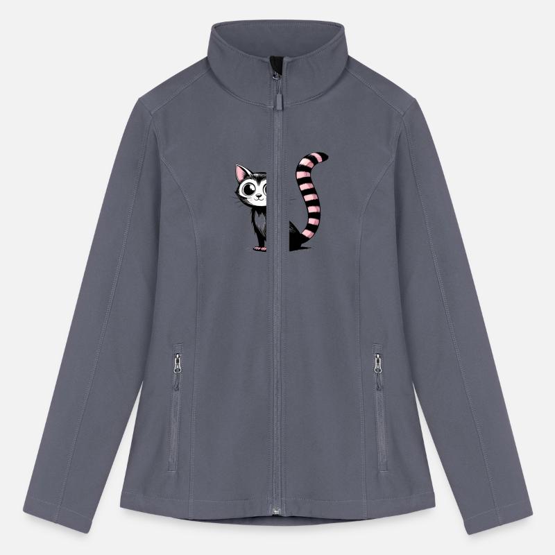 black and white sketched cat sitting slightly