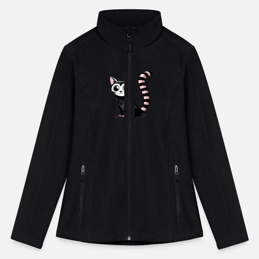 black and white sketched cat sitting slightly