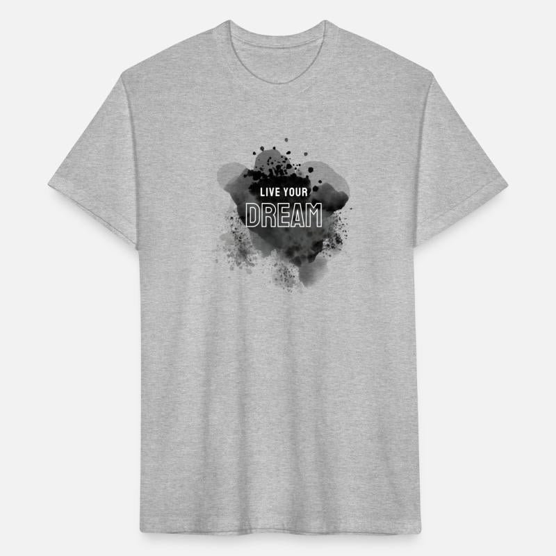Black Brush Style Inspirational Quote T Shirt 1