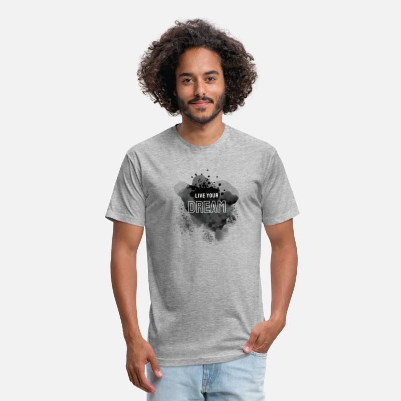 Black Brush Style Inspirational Quote T Shirt 1