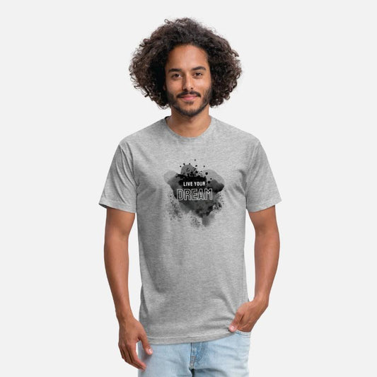 Black Brush Style Inspirational Quote T Shirt 1