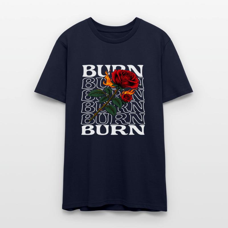 Blazing Rose Graphic Tee
