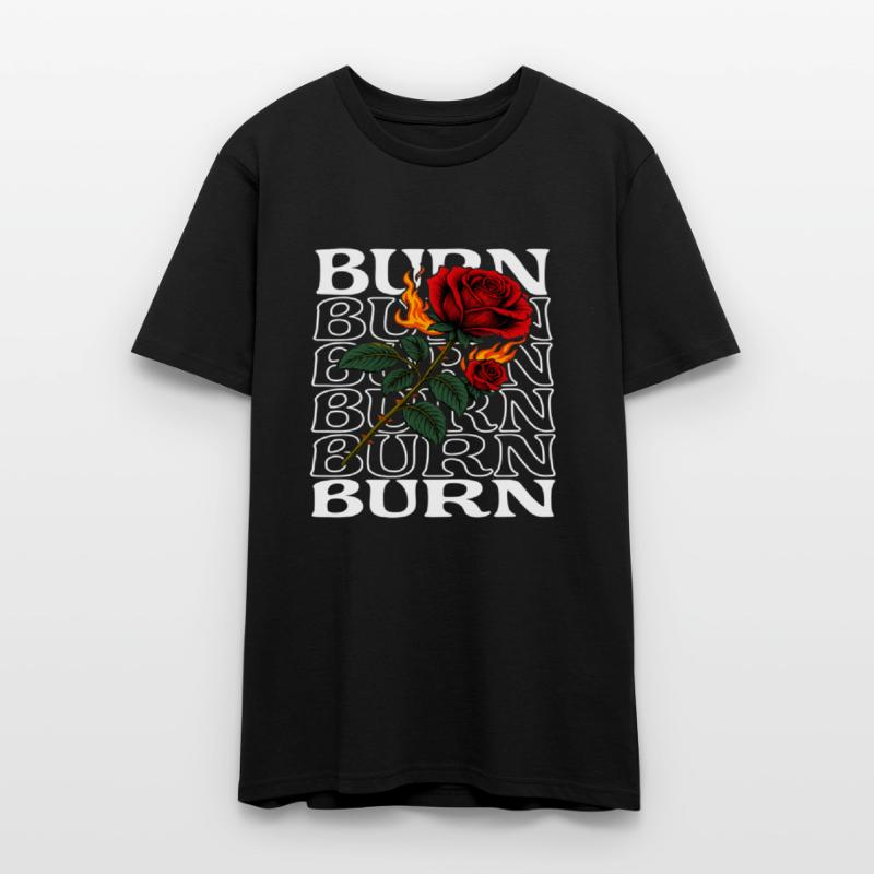 Blazing Rose Graphic Tee