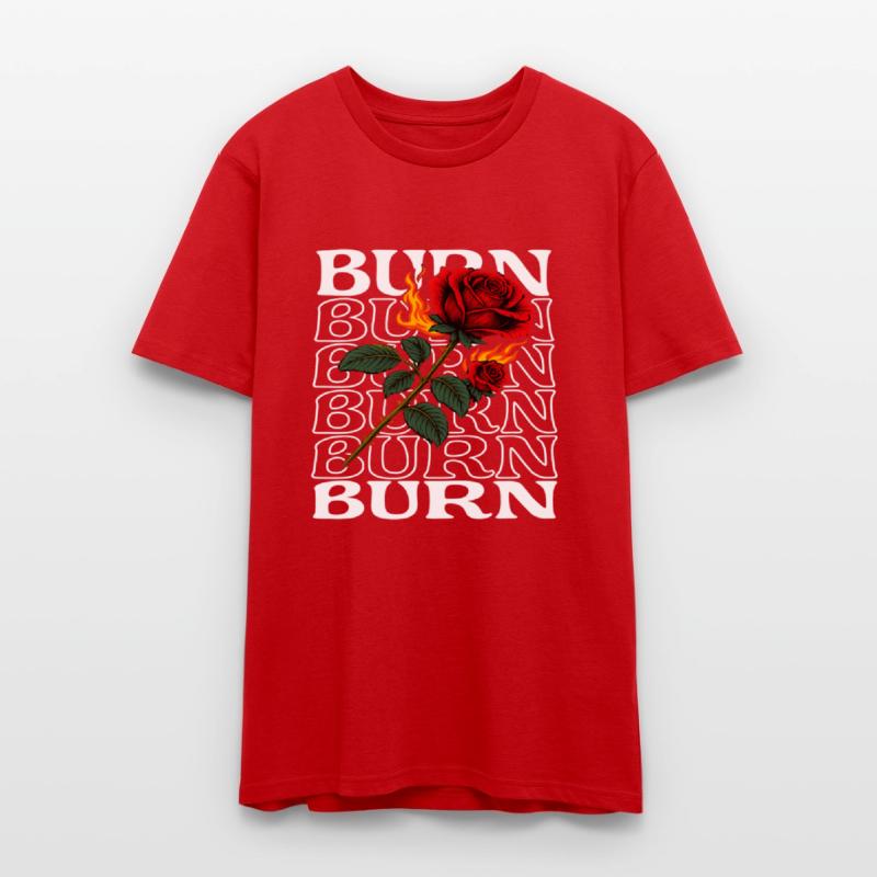 Blazing Rose Graphic Tee