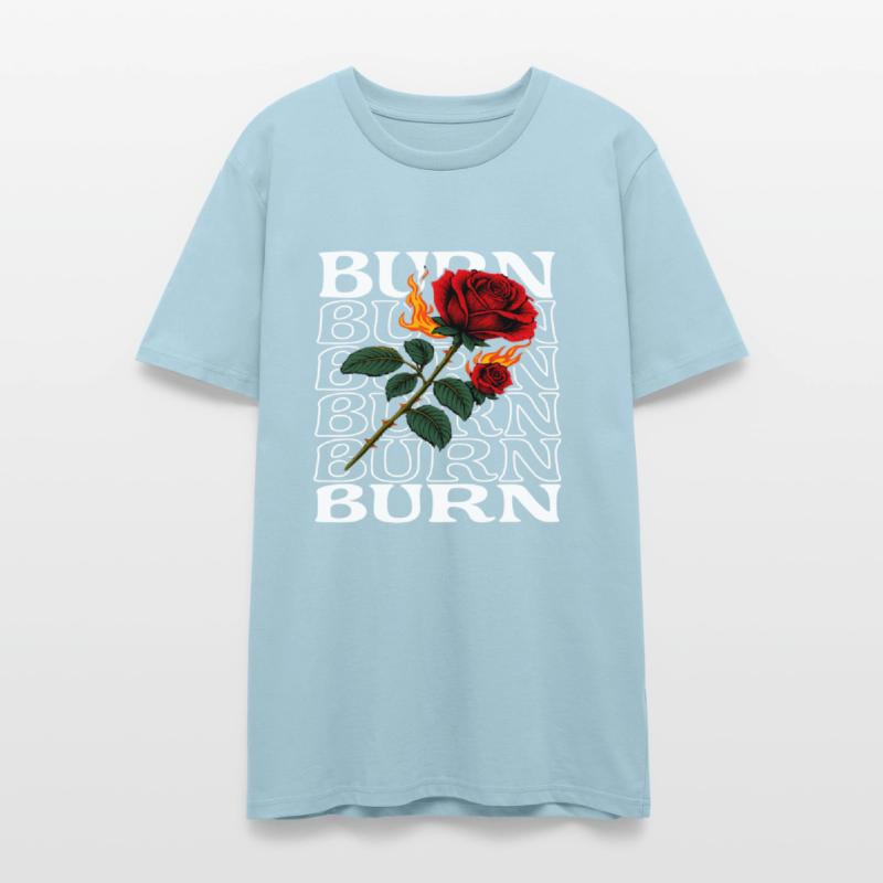 Blazing Rose Graphic Tee