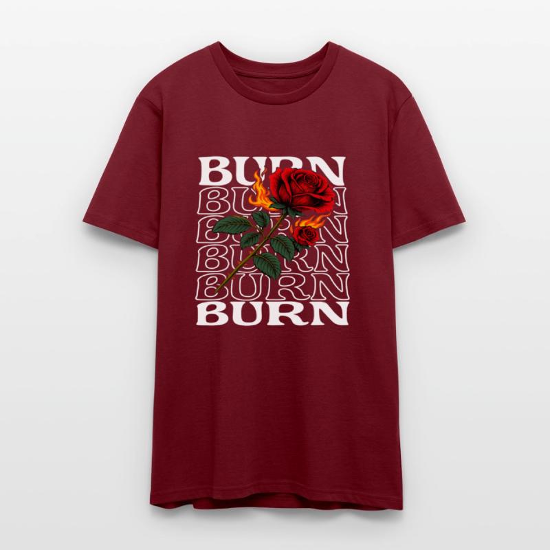 Blazing Rose Graphic Tee
