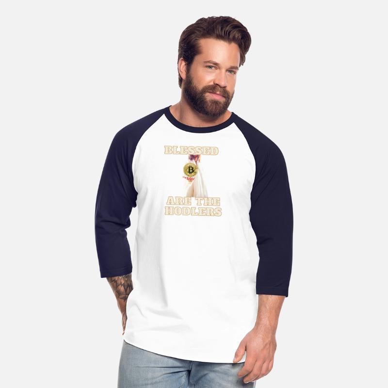 Blessed Are The Hodlers - Jesus and BTC Funny Tee