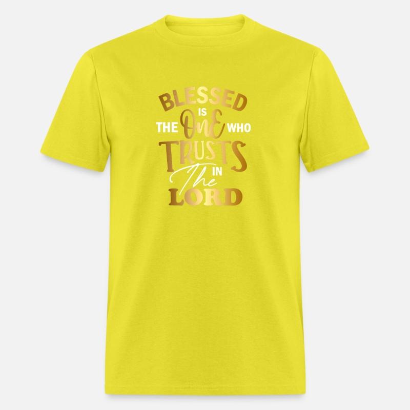 BLESSED IS THE ONE WHO TRUSTS The In LORD