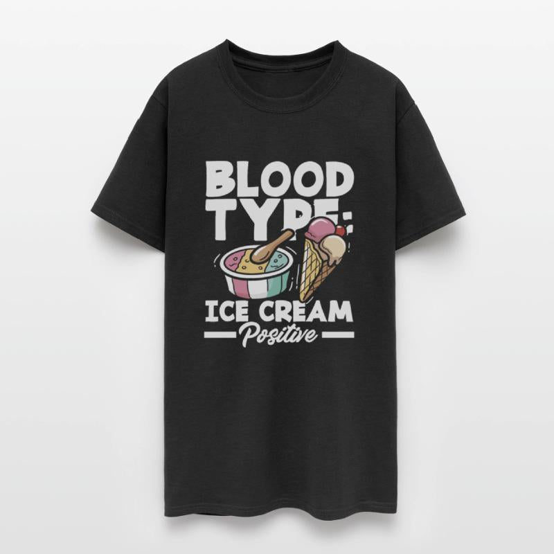 Blood Type Ice Cream Positive Lover