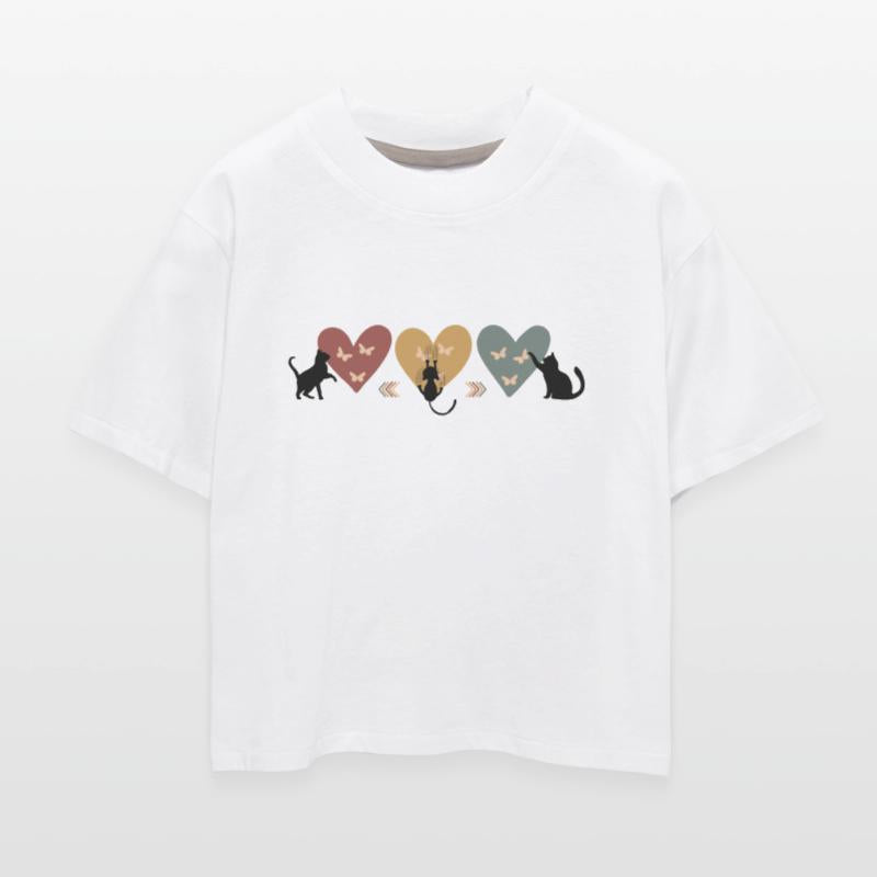 Boho Chic Cat Hearts