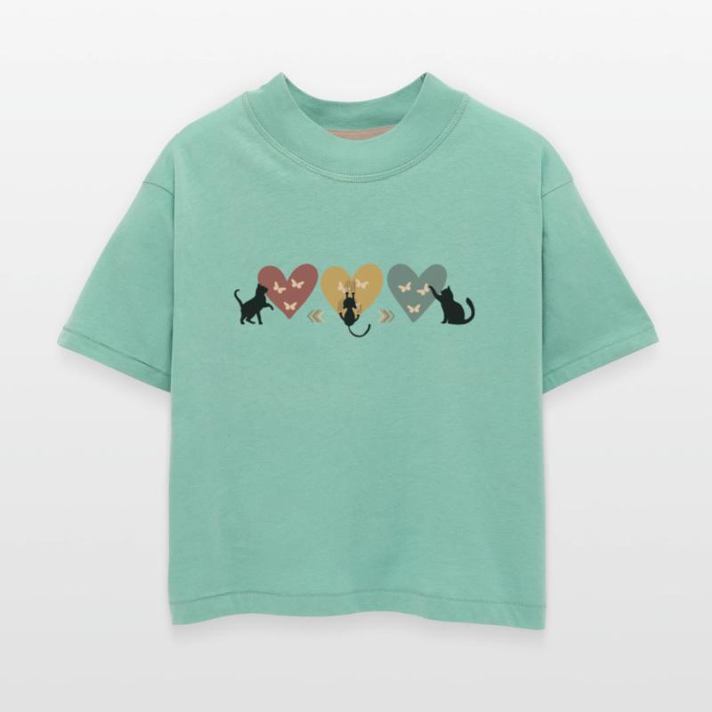 Boho Chic Cat Hearts