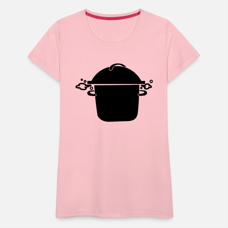 Boiling soup pot