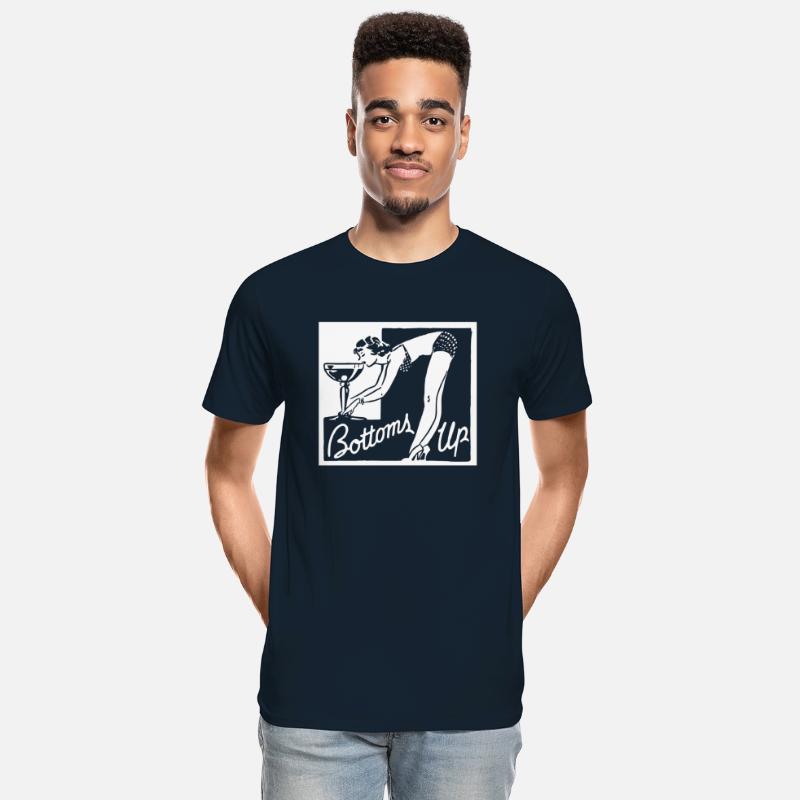 Bottoms Up Cocktail Lounge PinUp Vintage Matchbook