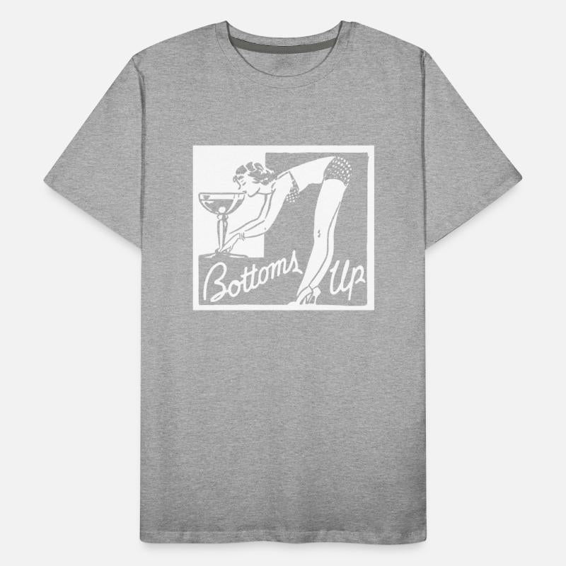 Bottoms Up Cocktail Lounge PinUp Vintage Matchbook