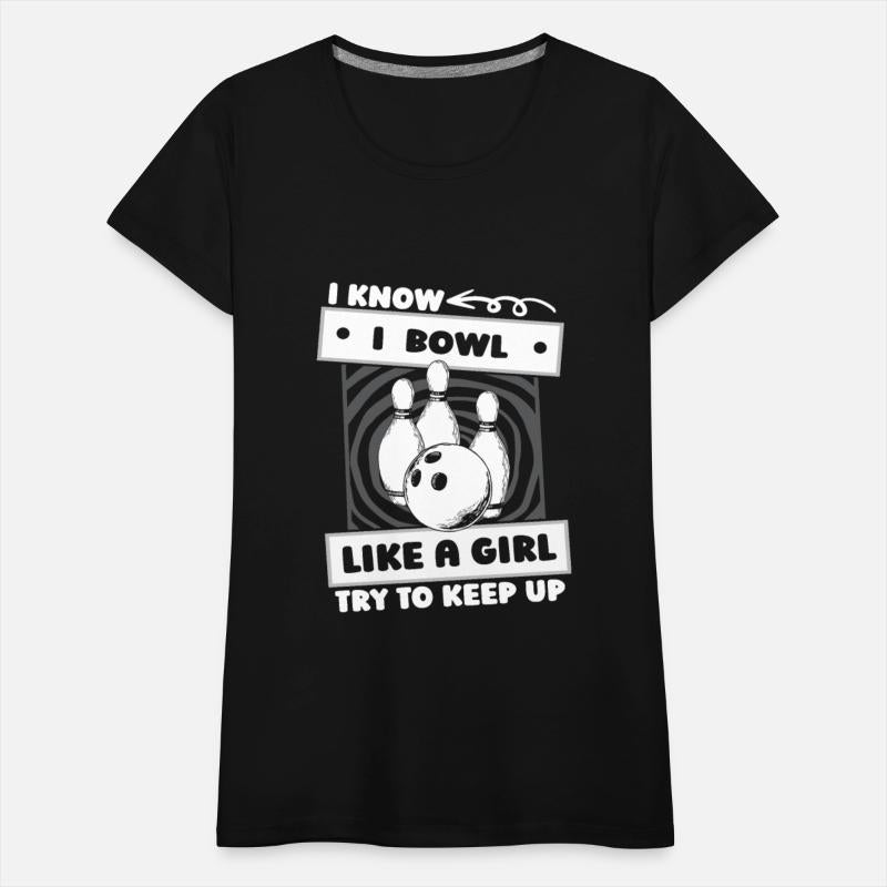 Bowling Bowler Girl