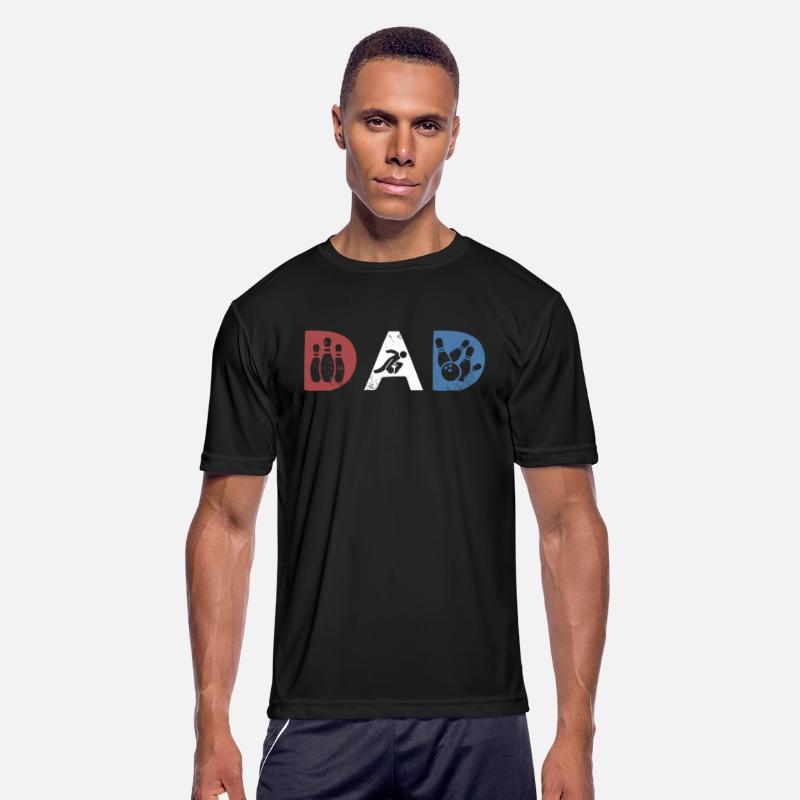 Bowling Dad Retro Father Perfect for Dads Vintage
