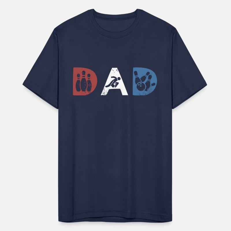 Bowling Dad Retro Father Perfect for Dads Vintage