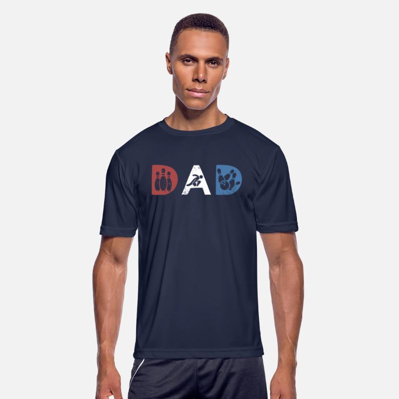 Bowling Dad Retro Father Perfect for Dads Vintage