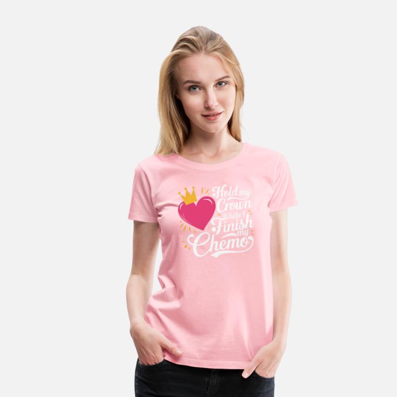 Breast Cancer Awareness Month Pink Ribbon Chemo