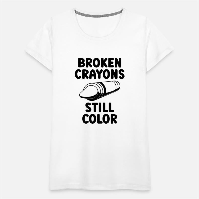 Broken Crayons still Color