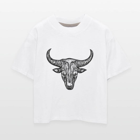 Bull Grill Logo Cattle Mythology Style