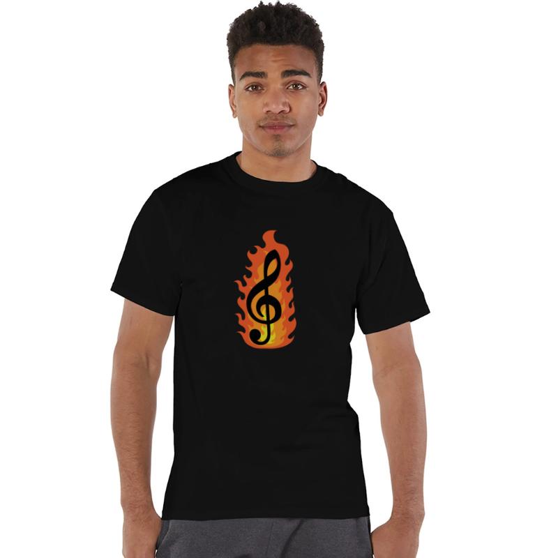 burning Clef Music Note