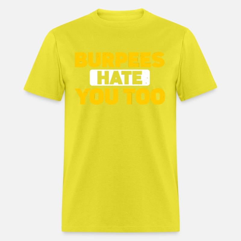 Burpee Workout Gym Quotes Burpees Hate You Too