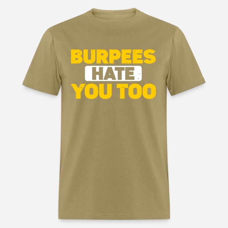 Burpee Workout Gym Quotes Burpees Hate You Too