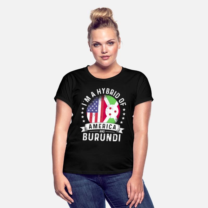 Burundi American Patriot Funny Flag Humor