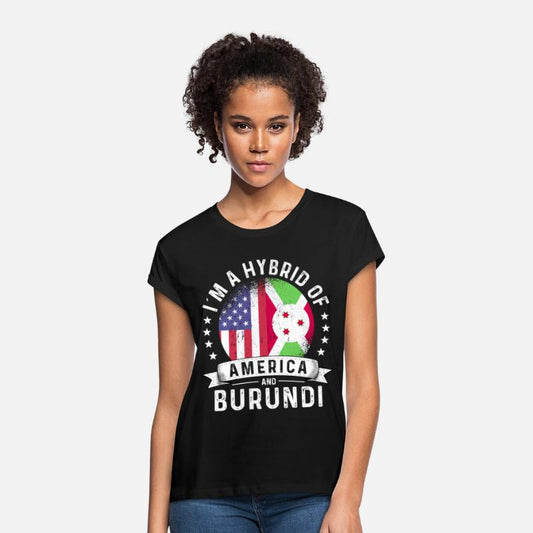 Burundi American Patriot Funny Flag Humor