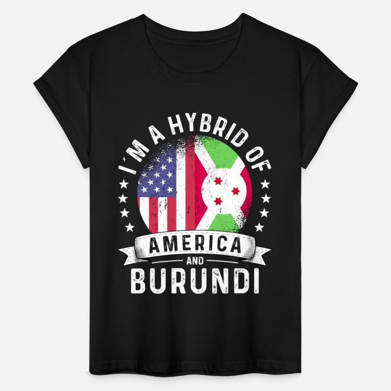 Burundi American Patriot Funny Flag Humor