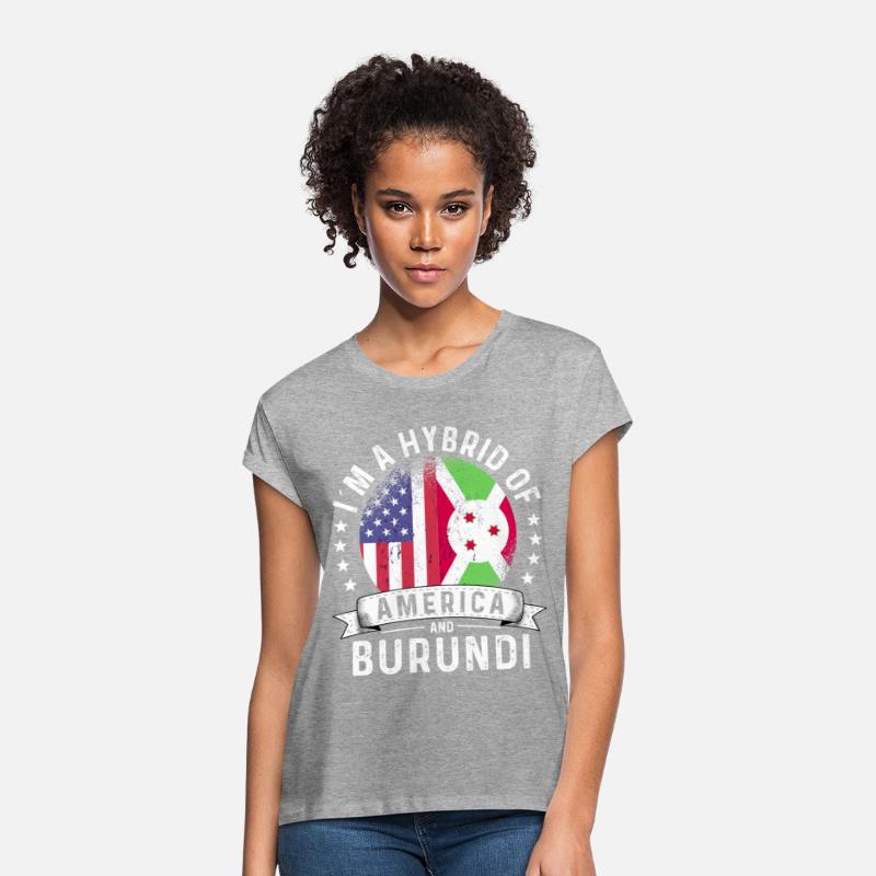 Burundi American Patriot Funny Flag Humor