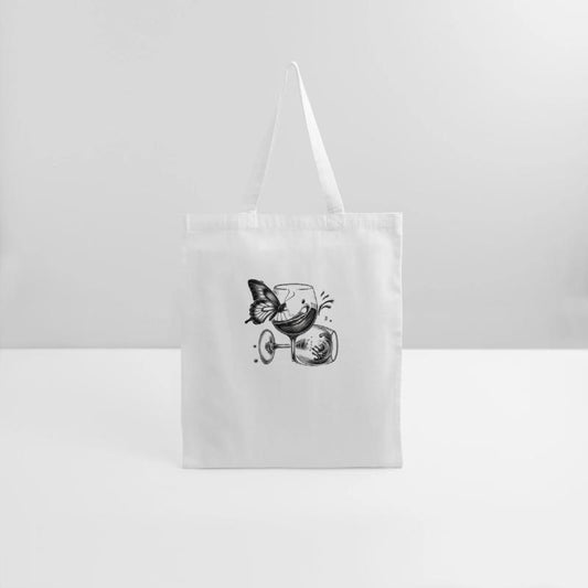 Butterfly and Wine Glasses in Motion