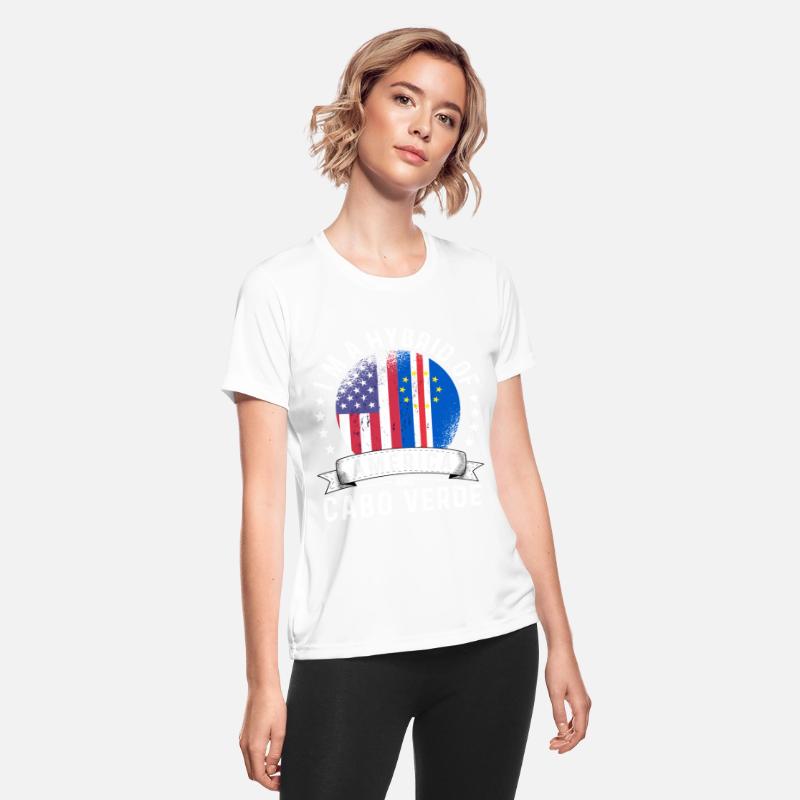 Cabo Verdean American Patriot Funny Flag Humor