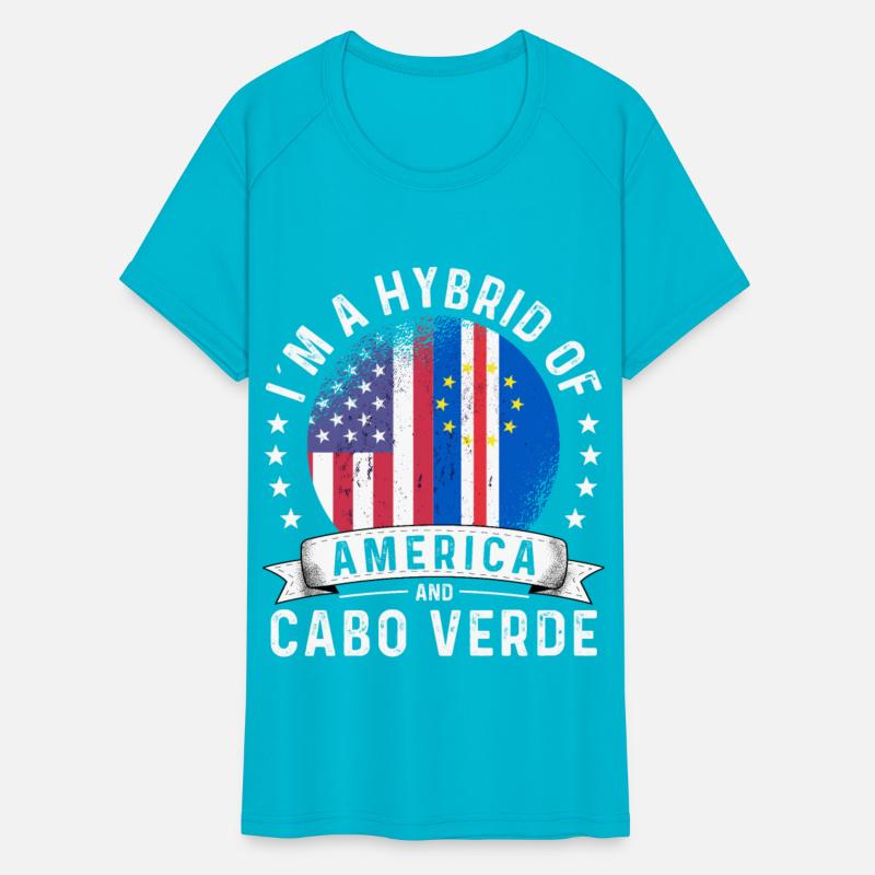 Cabo Verdean American Patriot Funny Flag Humor