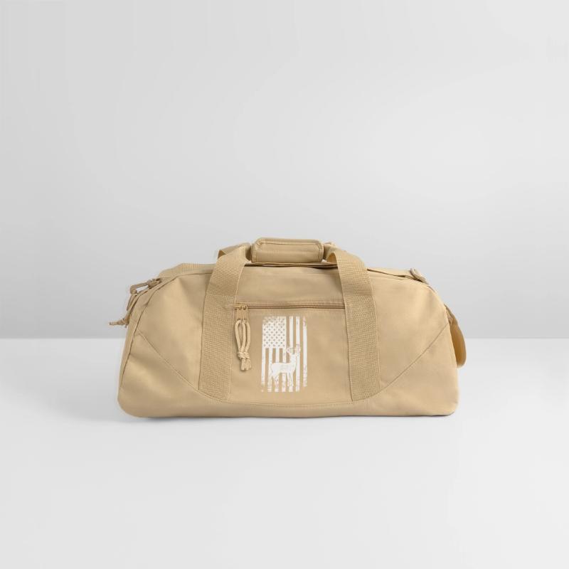 Camo US Flag Deer Elk Buck Camoflage Hunting