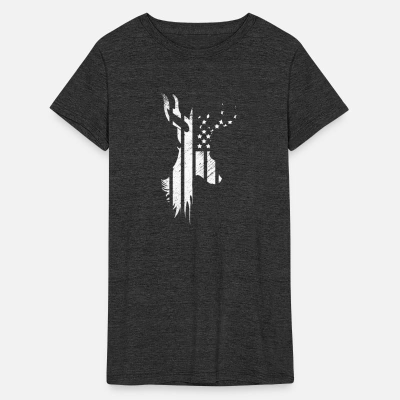 Camouflage Flag Deer Hunting America Flag