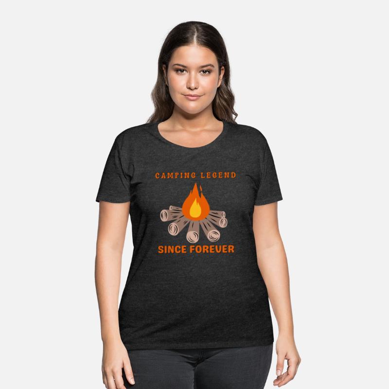 camping legend since forever shirt