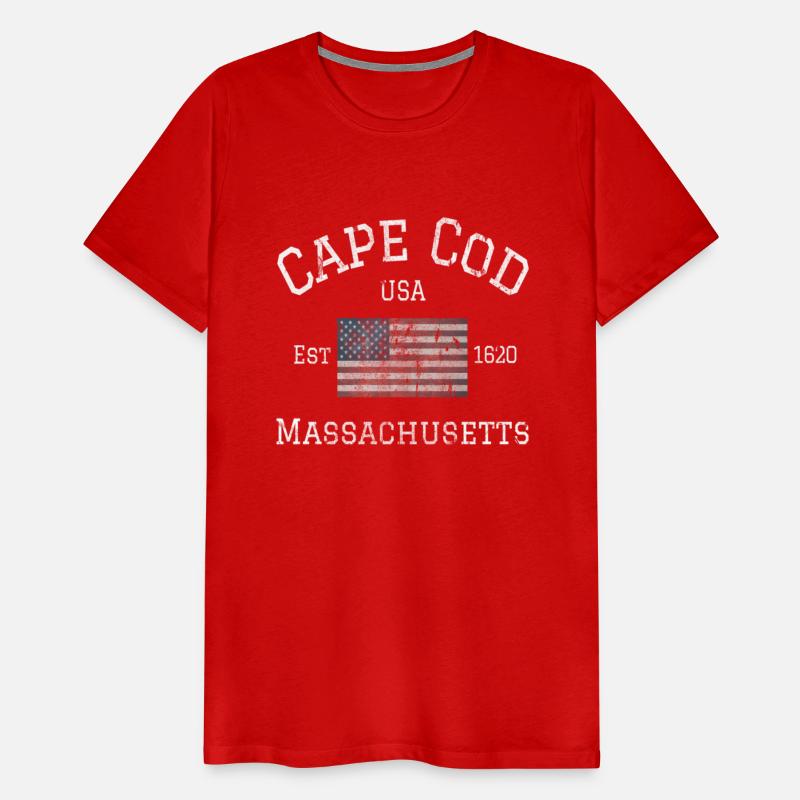 Cape Cod Massachusetts American Flag Usa Travel