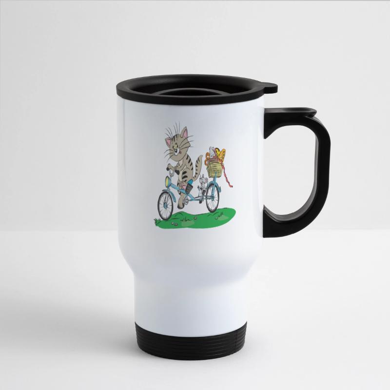 Cat and mouse shopping bike