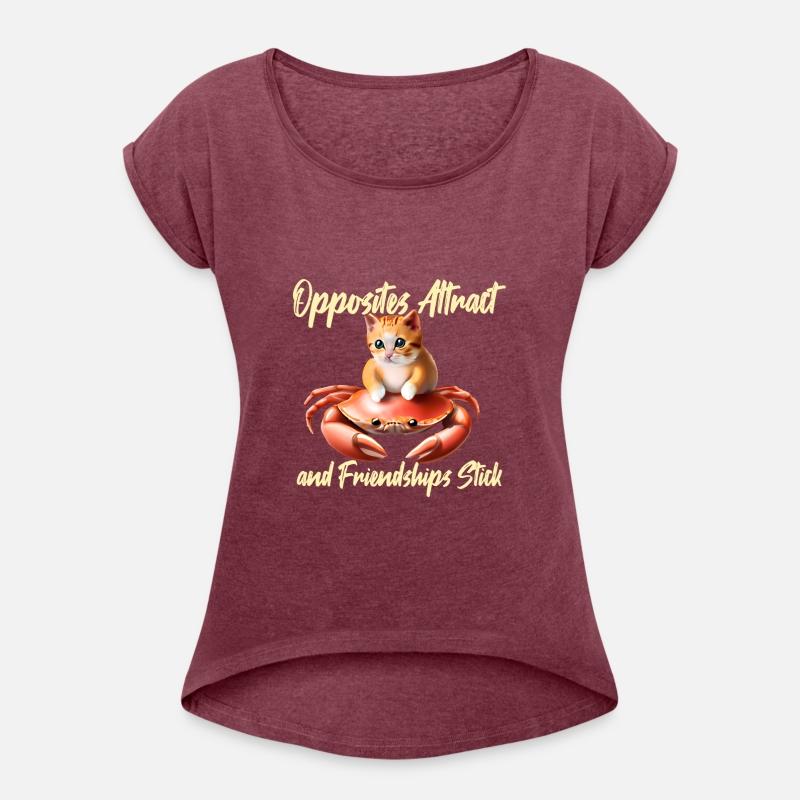 Cat on a crab - friendship