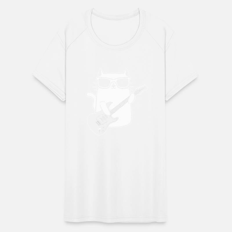 Cat Playing Guitar Guitar Player