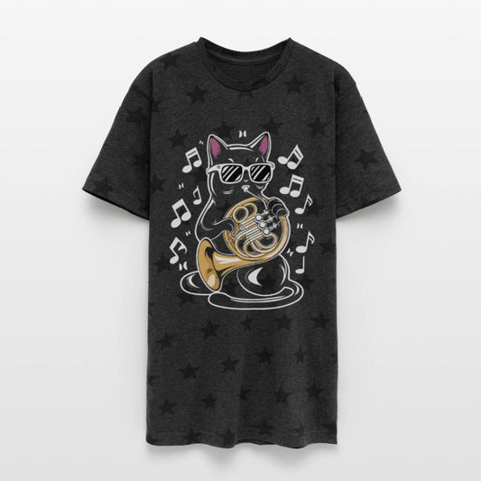 Cat Wearing Sunglasses Playing French