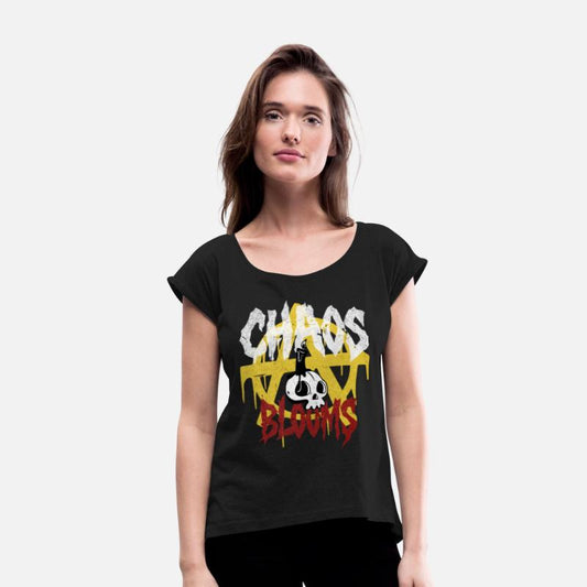 Chaos Rock Skull Grunge Black