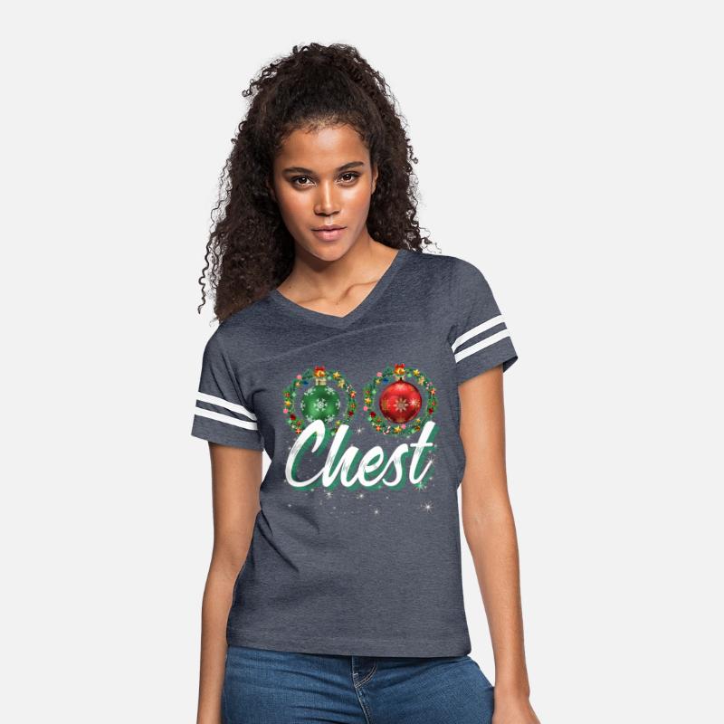 Chest Nuts Christmas Couple Funny Matching