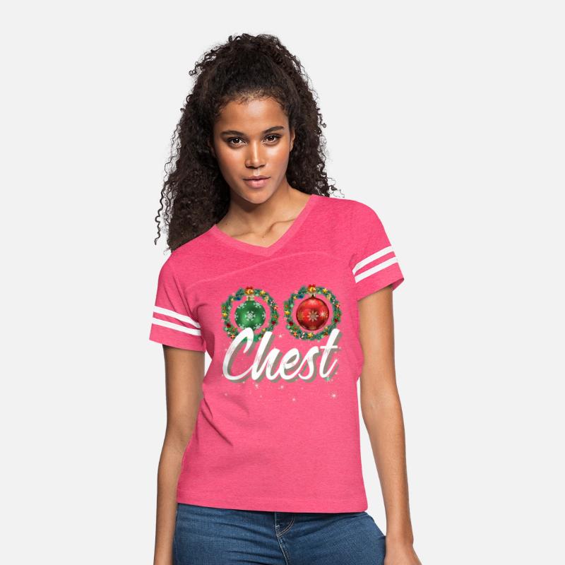 Chest Nuts Christmas Couple Funny Matching